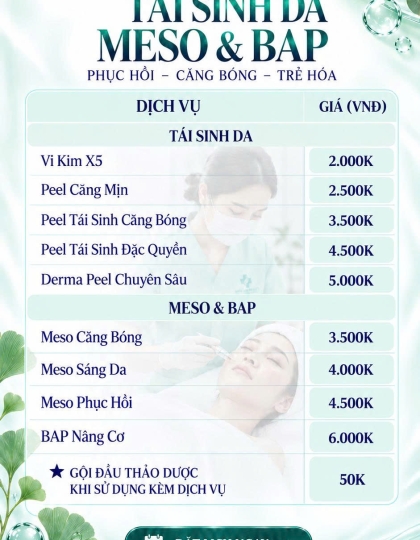 Tái Sinh Da Meso & BAP