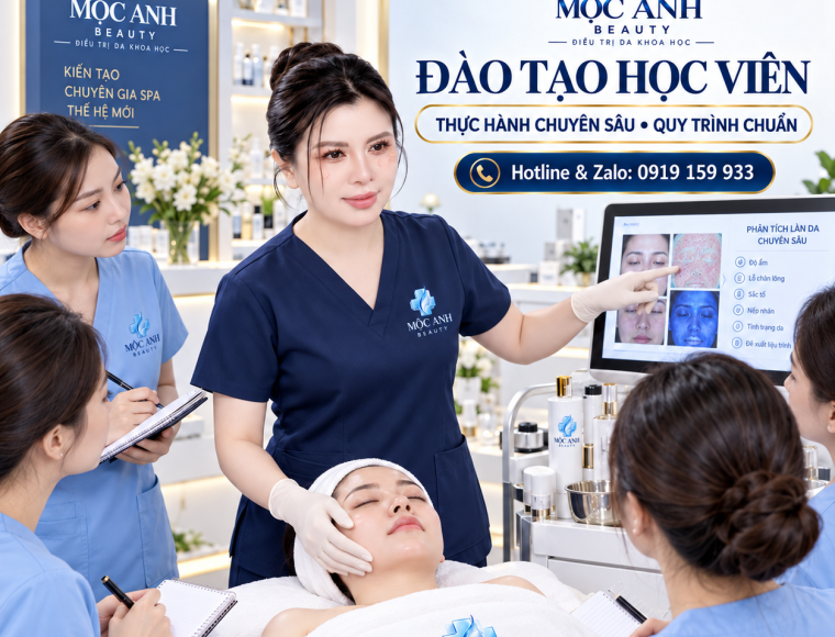 ĐÀO TẠO HỌC VIÊN RA NGHỀ BẰNG TÂM HUYẾT