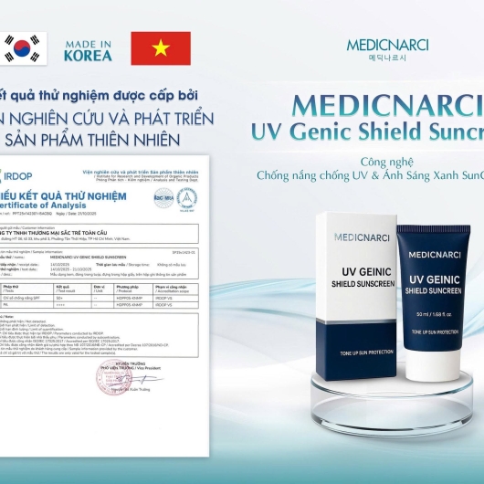 KEM CHỐNG NẮNG SPF50+ PA+++ MEDICNARCI