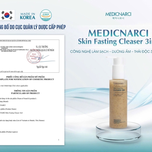 SỮA RỬA MẶT 3IN1 MEDICNARCI