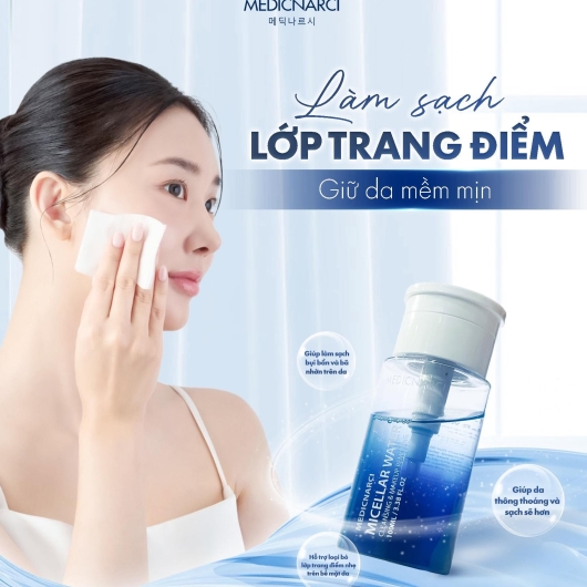 NƯỚC TẨY TRANG MEDICNARCI