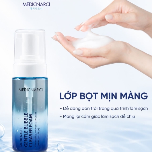 SỮA RỬA MẶT TẠO BỌT MEDICNARCI